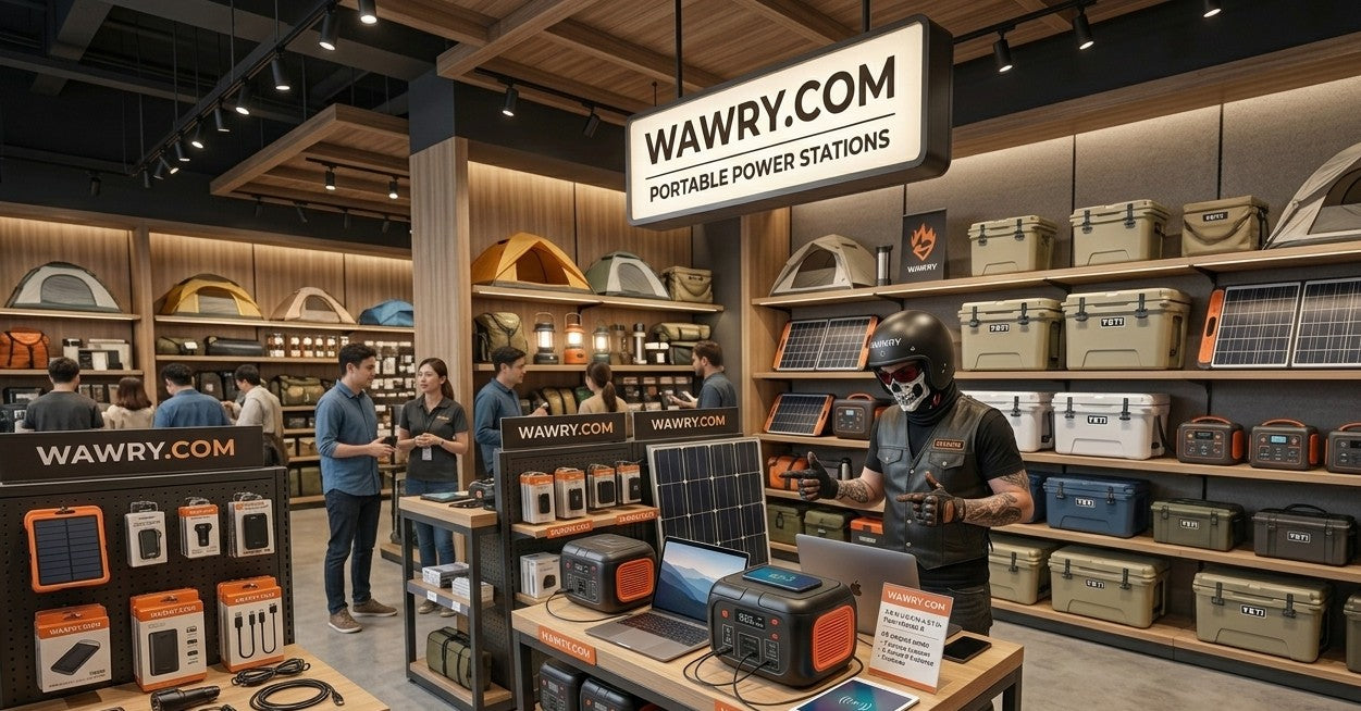 Wawry | Portable Power Stations for Camping & Off-Grid (120W-600W)