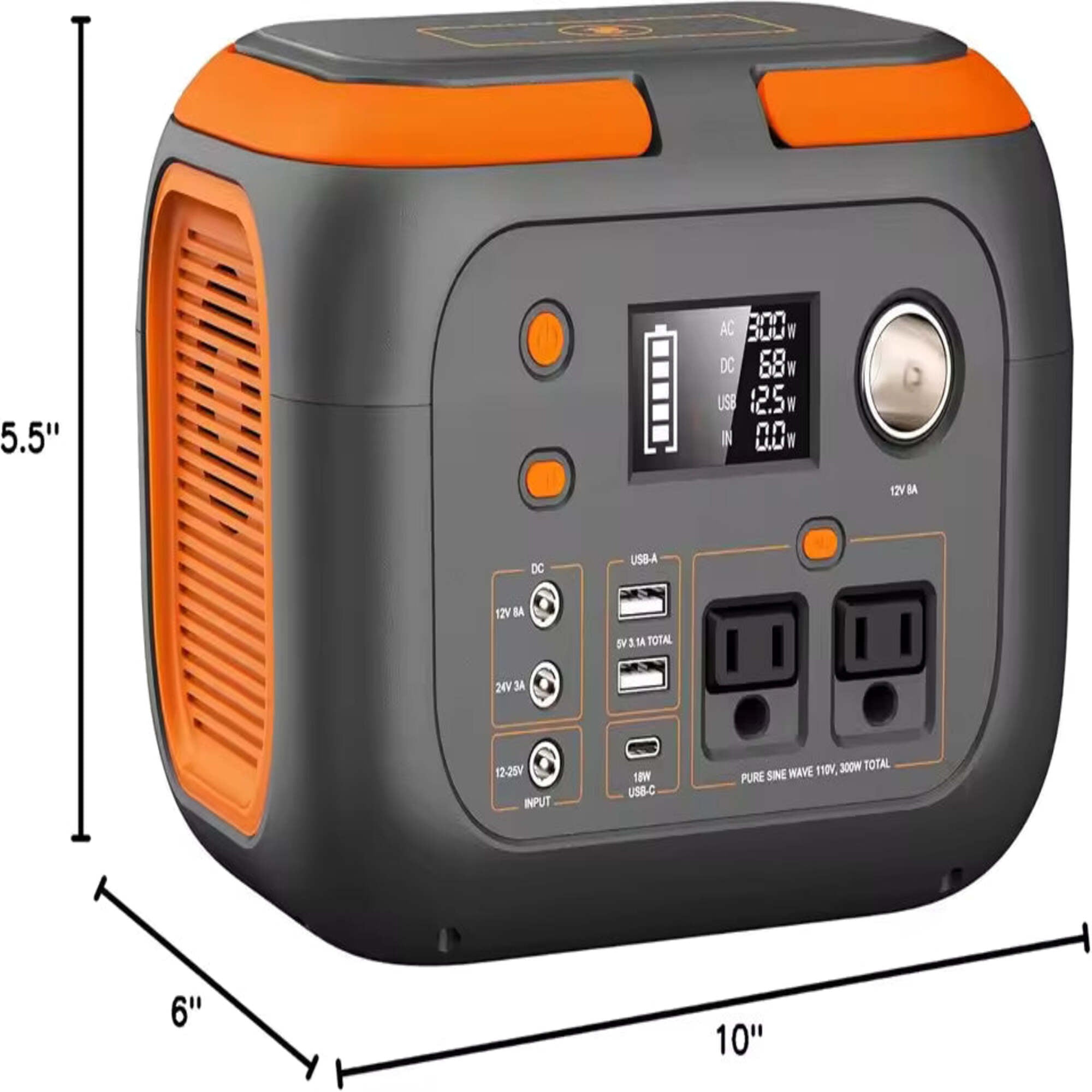 ⚡ 300W Portable Power Station – Power Your Freedom Anywhere