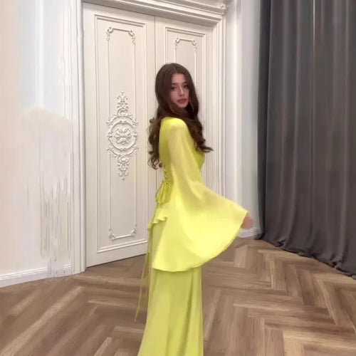 فستان ماكسي أنيق لحفلات العيد للنساء المسلمات، جلابيات برباط، عبايات رمضانية إسلامية، فساتين طويلة عربية، عباءات مغربية، عباءات دبي، قفطان