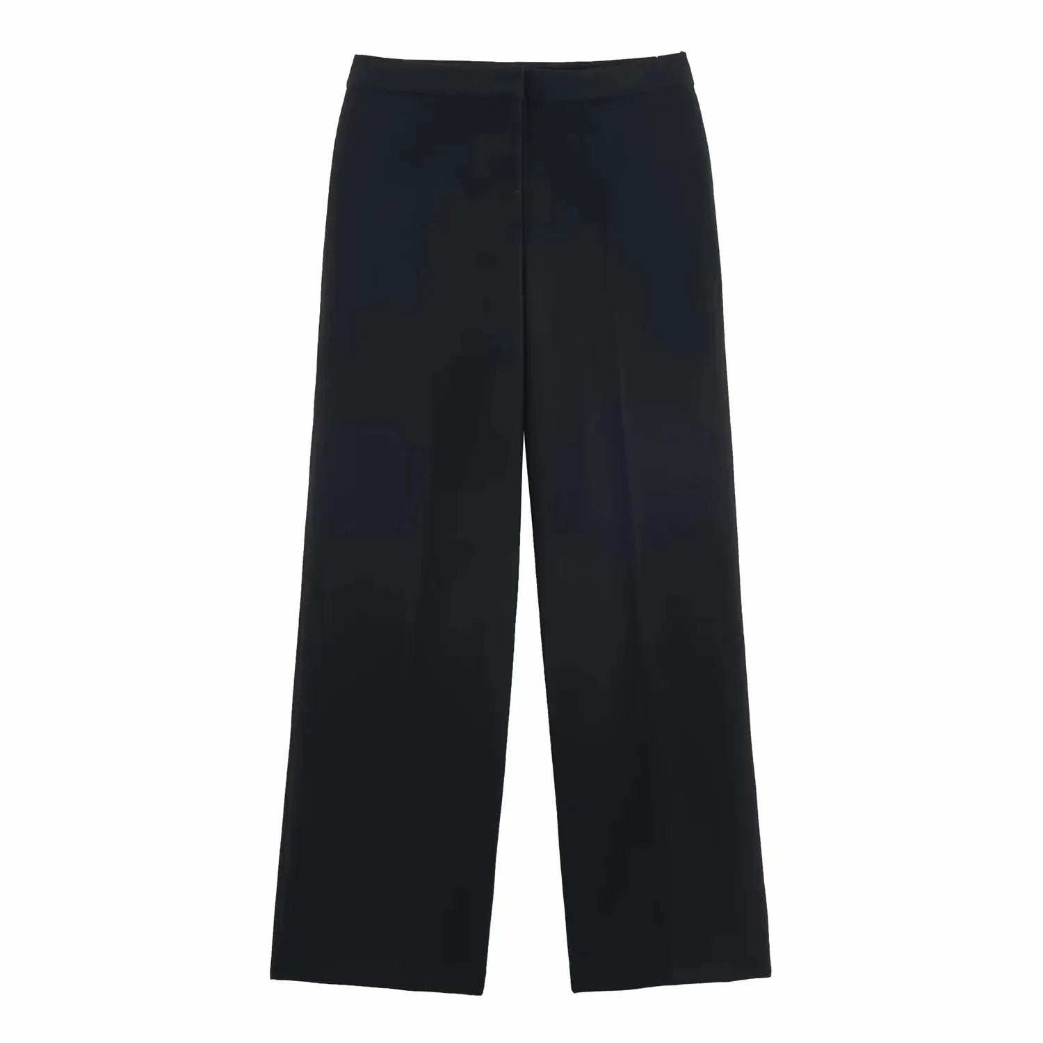 طقم نسائي أنيق قطعتين – بليزر بأكمام طويلة مع بنطال مستقيم عصري