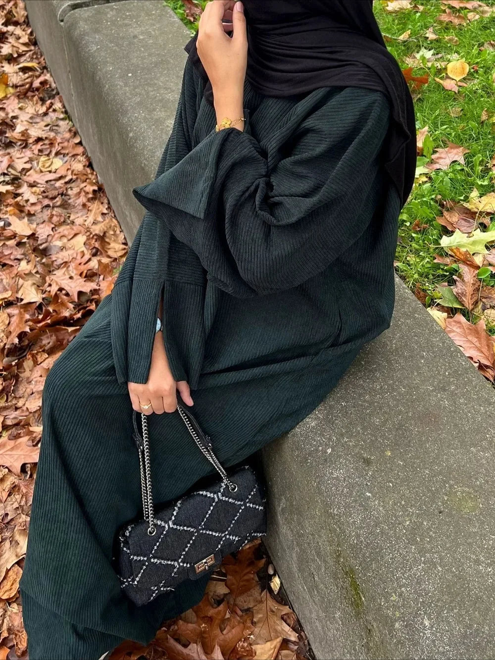 فستان جلابية نسائي أنيق للمناسبات – عباية طويلة فاخرة لرمضان والعيد بتصميم عربي راقٍ