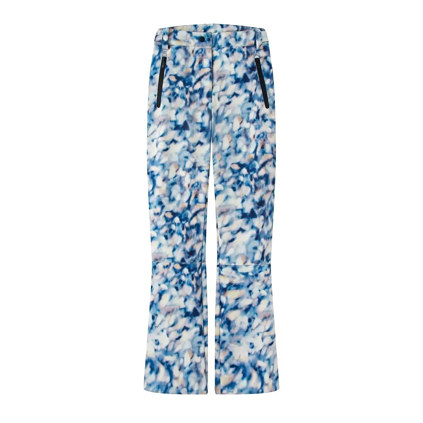 طقم نسائي شتوي قطعتين – جاكيت مبطن بسحاب مع بنطال كارجو دافئ