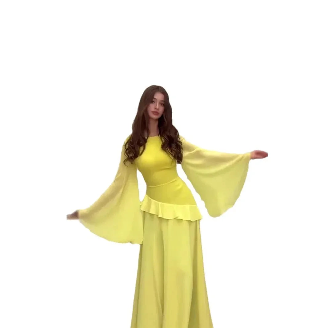 فستان ماكسي أنيق لحفلات العيد للنساء المسلمات، جلابيات برباط، عبايات رمضانية إسلامية، فساتين طويلة عربية، عباءات مغربية، عباءات دبي، قفطان