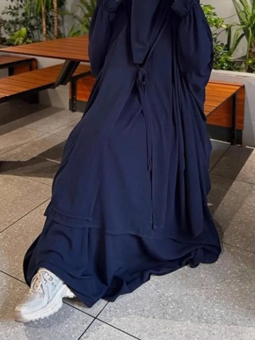 طقم خمار وتنورة نسائي للصلاة – عباية إسلامية محتشمة بغطاء كامل