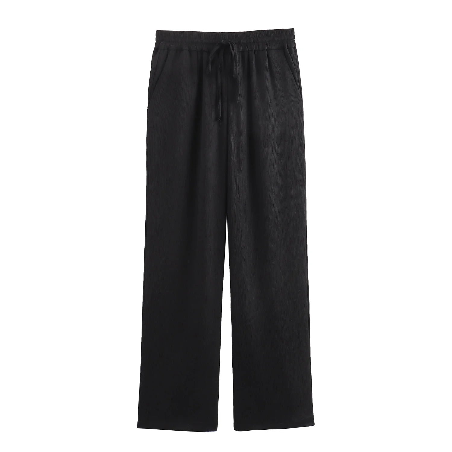 طقم نسائي أنيق قطعتين – بليزر عصري بأزرار مزدوجة مع بنطال كاجوال مريح