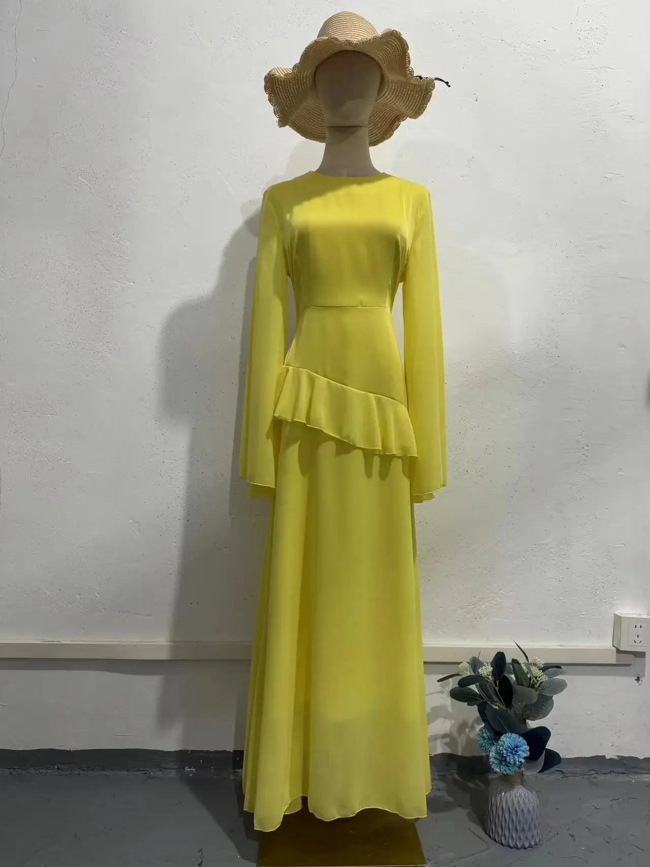 فستان ماكسي أنيق لحفلات العيد للنساء المسلمات، جلابيات برباط، عبايات رمضانية إسلامية، فساتين طويلة عربية، عباءات مغربية، عباءات دبي، قفطان