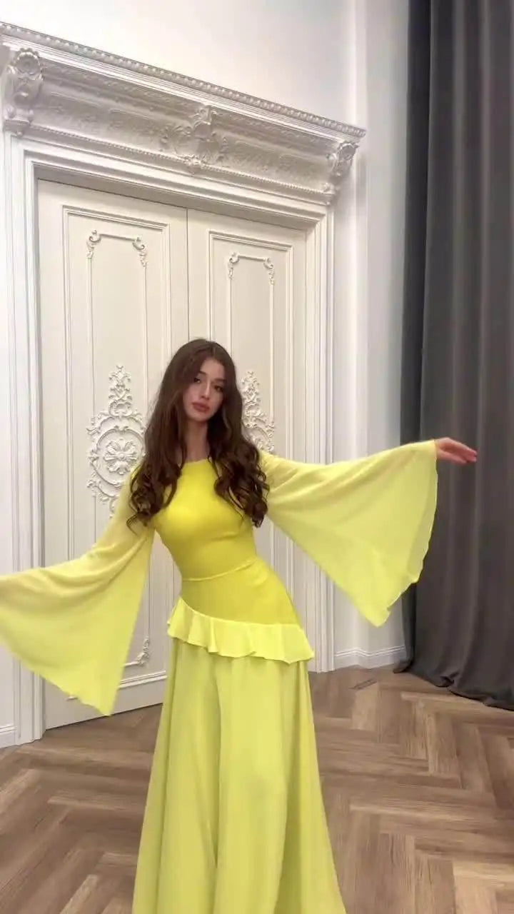 فستان ماكسي أنيق لحفلات العيد للنساء المسلمات، جلابيات برباط، عبايات رمضانية إسلامية، فساتين طويلة عربية، عباءات مغربية، عباءات دبي، قفطان