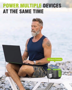 ⚡ 200W Portable Power Station – Reliable Power for Every Journey