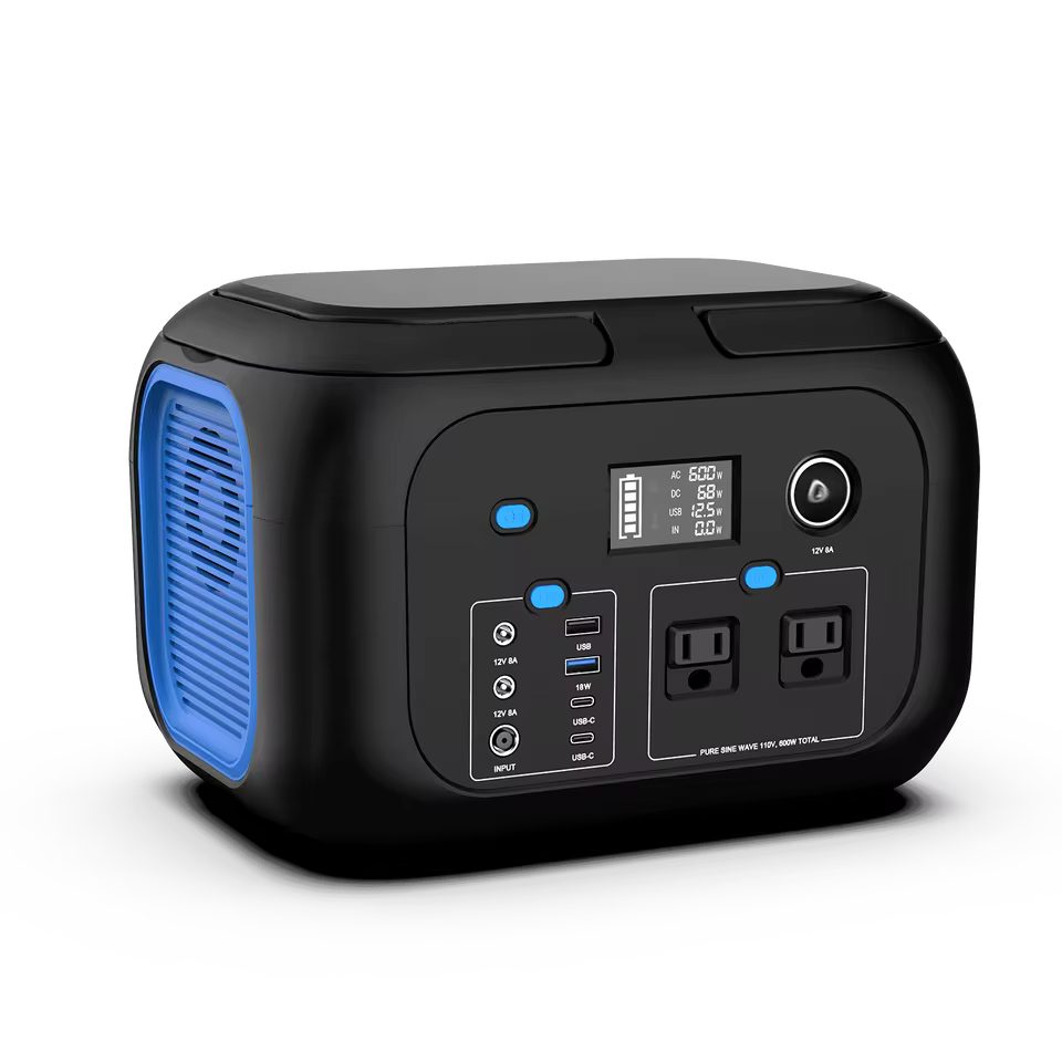 ⚡600 Portable Power Station – 600W Reliable Backup Power Anywhere
